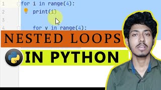 #22 Learn Python Nested Loops In Hindi | Complete Python Tutorial For Beginners In Hindi 2020 |