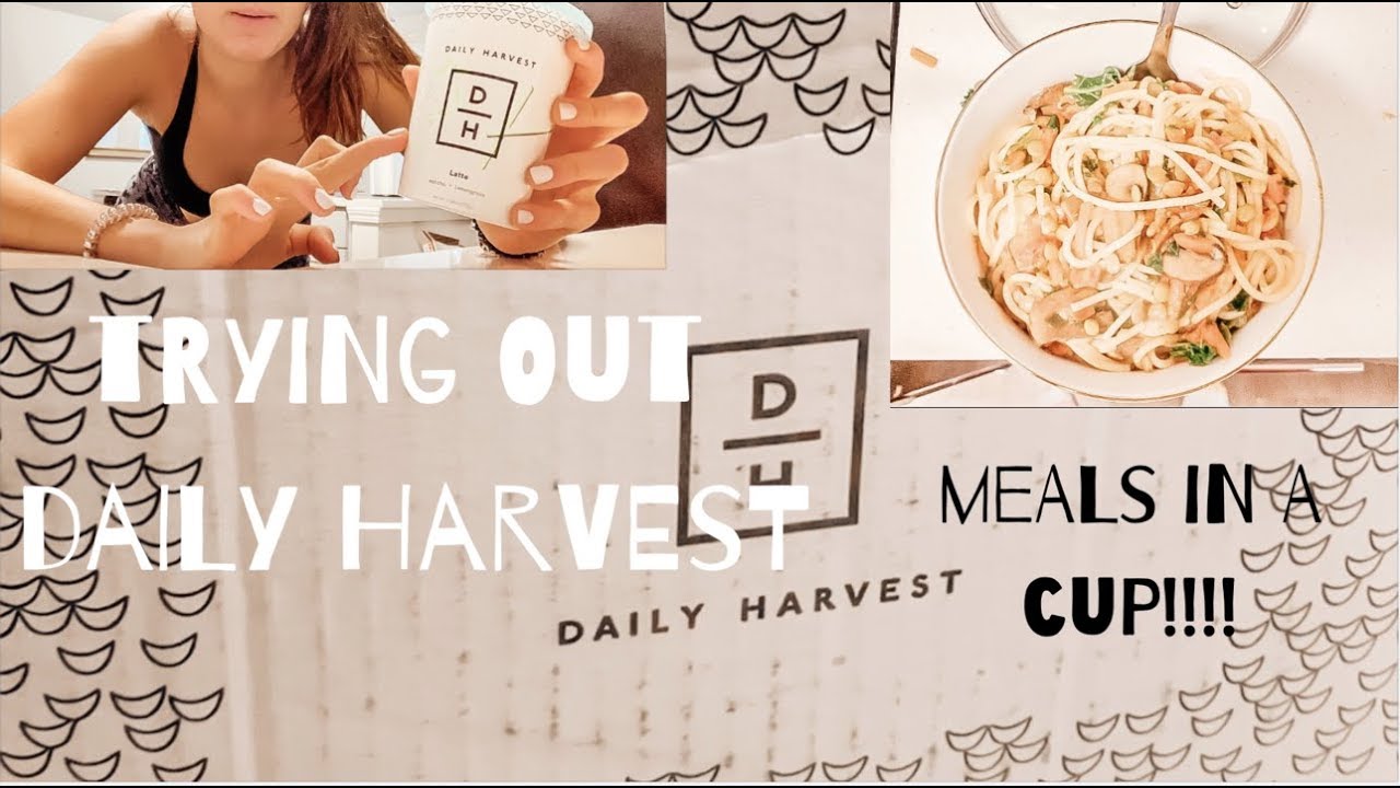 TRIED OUT DAILY HARVEST FOR A WEEK YouTube