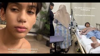 Anak Diana Danielle lumpuh muka disyaki Bell's palsy, tak mampu sebut M, B dan P