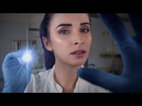 ASMR Cranial Nerve Exam: Concussion Test 👩‍⚕️ (Soft Spoken Roleplay - Doctor Check Up ASMR)