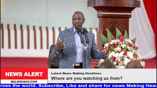 LIVE: President Ruto attending Church at AIC Kasina, Mwingi, Kitui County ahead of Mega Rally!