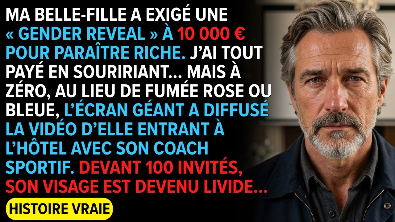 Ma belle-fille a exigé une fête à 10 000 € pour révéler le sexe du bébé — j’ai payé sans discuter… mais ce que j’ai découvert après la cérémonie m’a glacé.