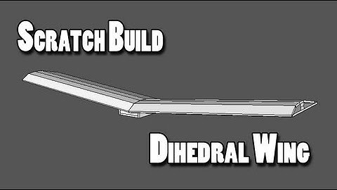 Dihedral Wing for Swappable Trainer Scratch Build