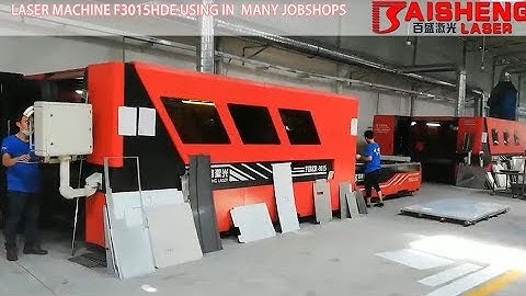 Users Jobshops with  Fiber Laser Cutting Machines Baisheng