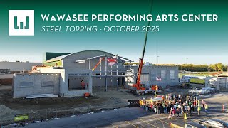 Wawasee Performing Arts Center - Steel Topping & Construction Update (October 2025)