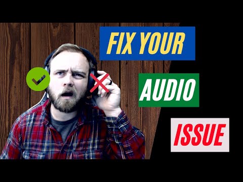 Only hear Scarlett audio on one side? Quick FIX!