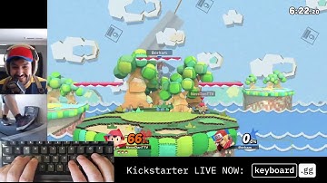 Playing Smash with a Keyboard (Stream Highlights! 2/29/20)