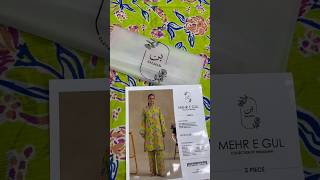 Gulljee lawn 2 piece collection 2026 #zainabcloth #gulljee #shorts