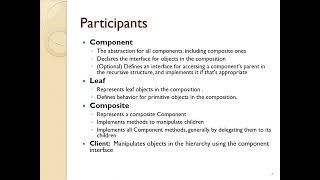 8-3-2 (Structural) Composite Design Pattern