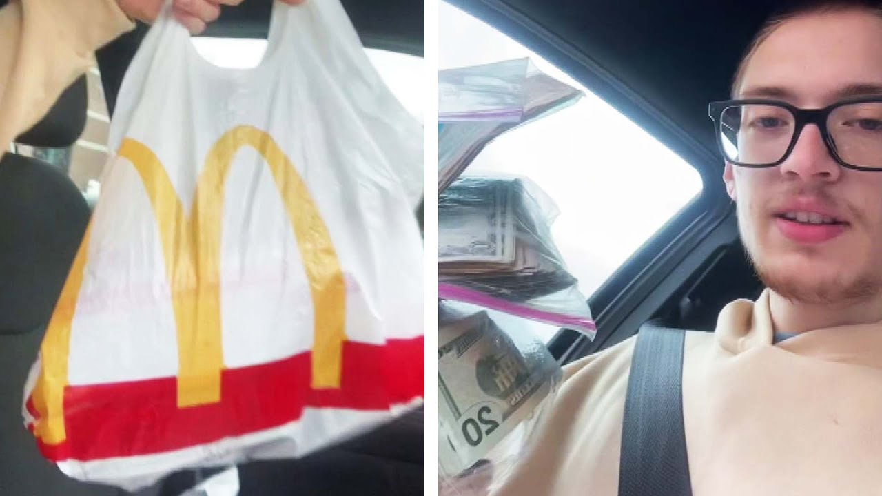 ⁣McDonald’s Customer Finds $5,000 Cash in McMuffin Order