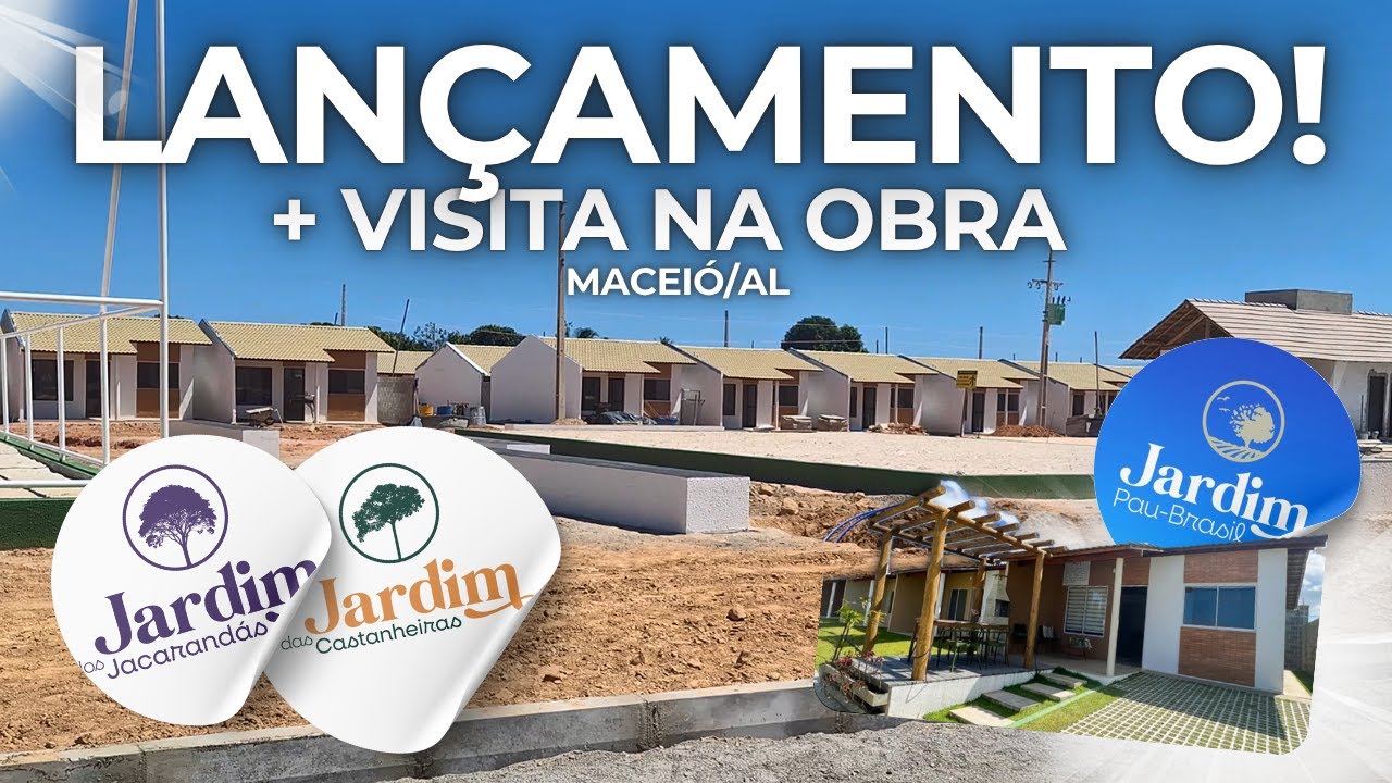 LANÇAMENTO - Condomínio Jardim das Castanheiras e Jacarandás - Cidade Universitária - Maceió/AL