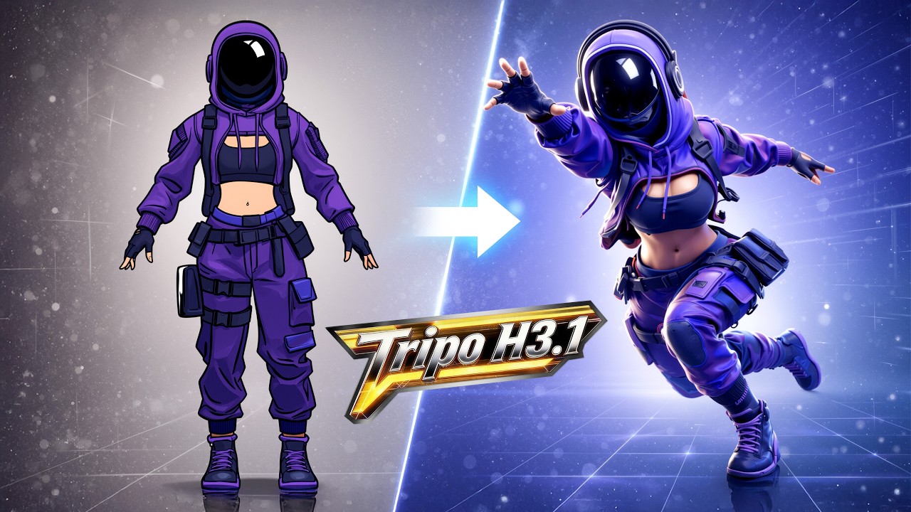 Thumbnail for the Tripo AI Kingy AI video