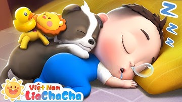 Mười bạn nhỏ ngủ say | Ten in the Bed | Em bé học hát | LiaChaCha Ca Nhạc Thiếu Nhi Việt Nam