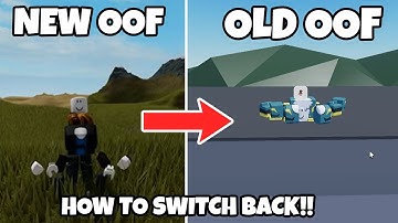 HOW TO GET THE OLD OOF SOUND BACK IN ROBLOX!!