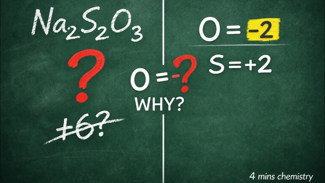Oxidation Number Explained | Easy to Hard in 4 Minutes 