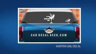 10 Girly Girl Women Car Window Decals & Stickers