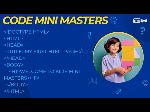 Learn HTML Coding for Kids: Code Mini Masters Ep 2!