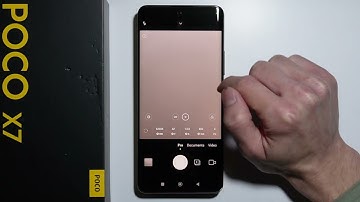 Poco X7: How to Use Camera Pro Mode?