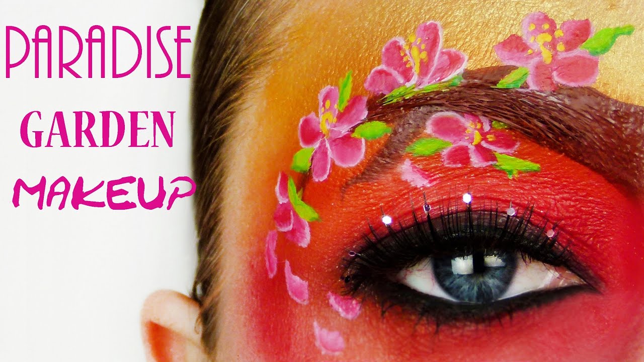 Paradise Flower Garden Makeup Tutorial