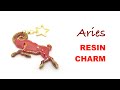 DIY Aries Zodiac Charm: Express Your Star Sign in Resin! Beginners Tutorial