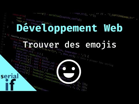 Développement Web - Trouver des Emoji