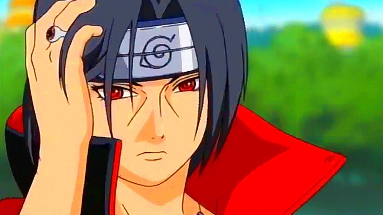 Itachi puts kakashi into genjutsu , Itachi gets afraid of might guys
