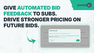 How to Use PlanHub's Bid Awarding Feature for General Contractors