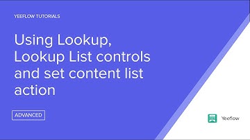 FORMS - forms Lookup, Lookup List controls and set content list action