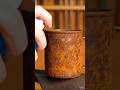 I tried to clean my rusty mug #rustremoval #satisfying #asmr