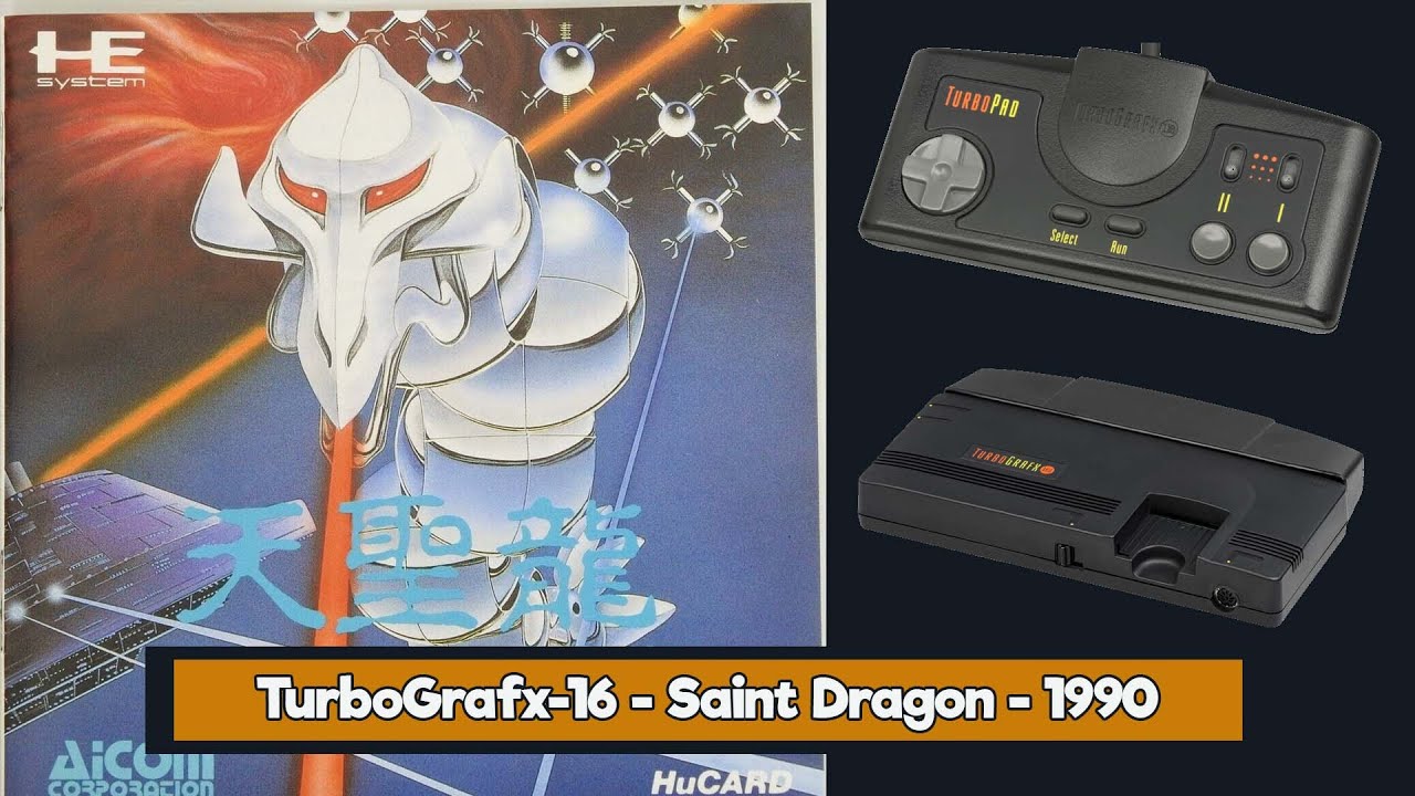 TurboGrafx-16 - Saint Dragon - 1990 - RETRO GAMING - Jugando LIVE (1 Juegos)