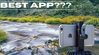 What is the best app to start long exposures with the iPhone?