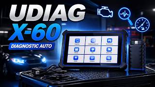Udiag X-60 Démonstration Test Valise Diagnostic Efficace