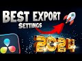How to exports in davinci resolve 19 in 2024