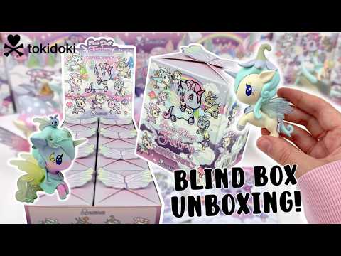 NEW tokidoki PIXIE DUST FAIRY UNICORNO! Let's Open a Blind Box Set from tokidoki! ♡