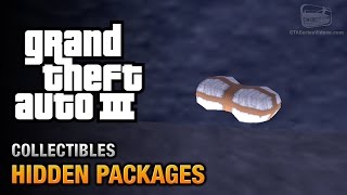 Grand Theft Auto III Hidden Packages Map: Shoreside Vale Map for