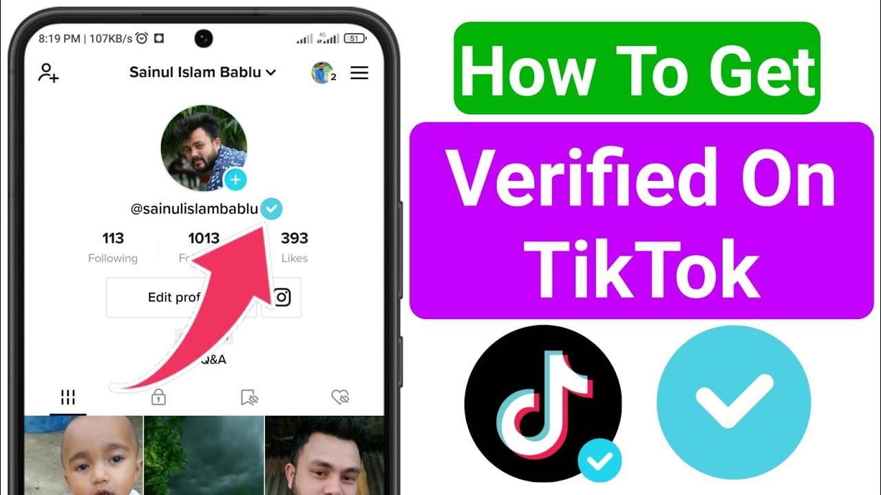 How To Get A Blue Verification Badge On TikTok #foryoupage