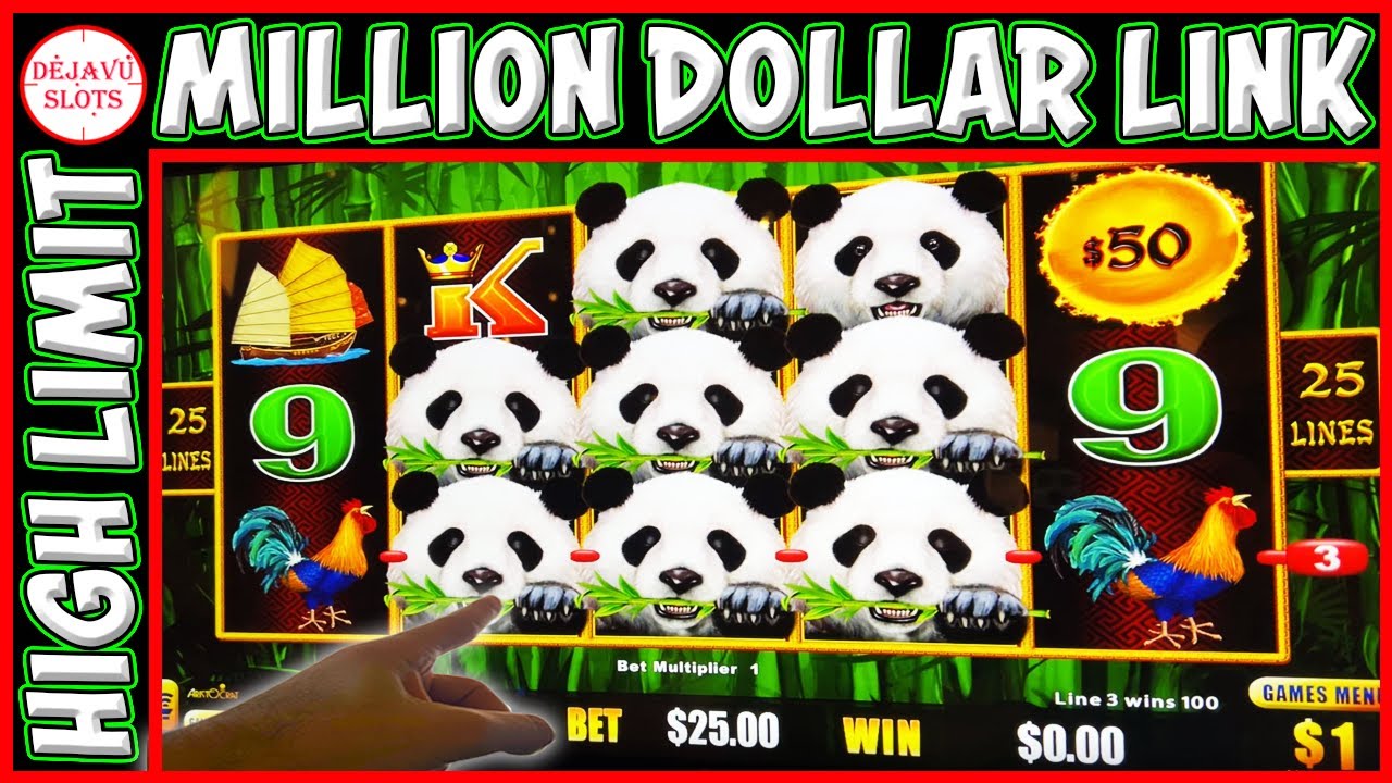 OMG WE PUT $6000 INTO MILLION DOLLAR DRAGON LINK PANDA MAGIC SLOT MACHINE