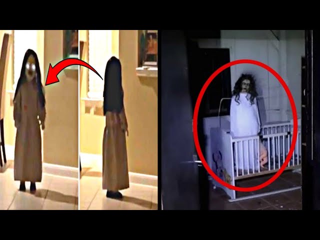 Most Scary Ghost Videos Caught On Camera | Haider Tv class=