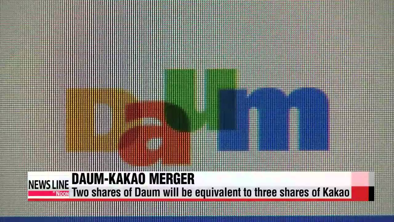 Daum, Kakao to merge; one of Korea's biggest internet-based mergers