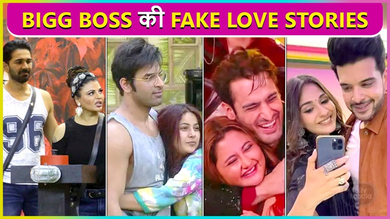 Contestants Who Made Fake Love Stories Inside Bigg Boss House | Rakhi, Shehnaaz, Umar, Rashami