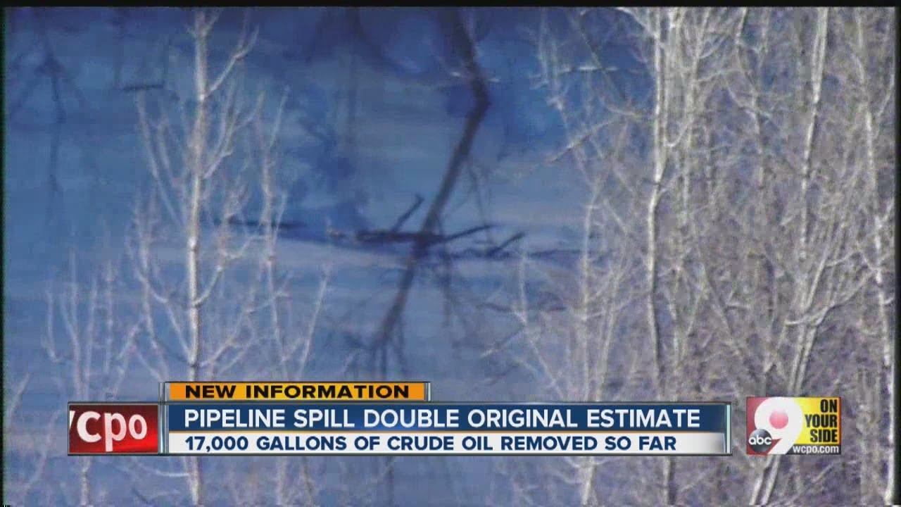 Pipeline spill double original estimate