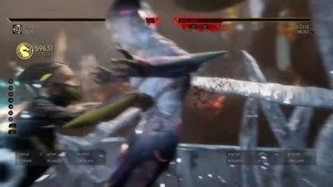 Frost corner combo armor break