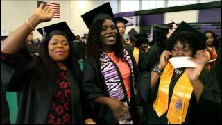 Getting Ready for Commencement 2015 at Montgomery College
