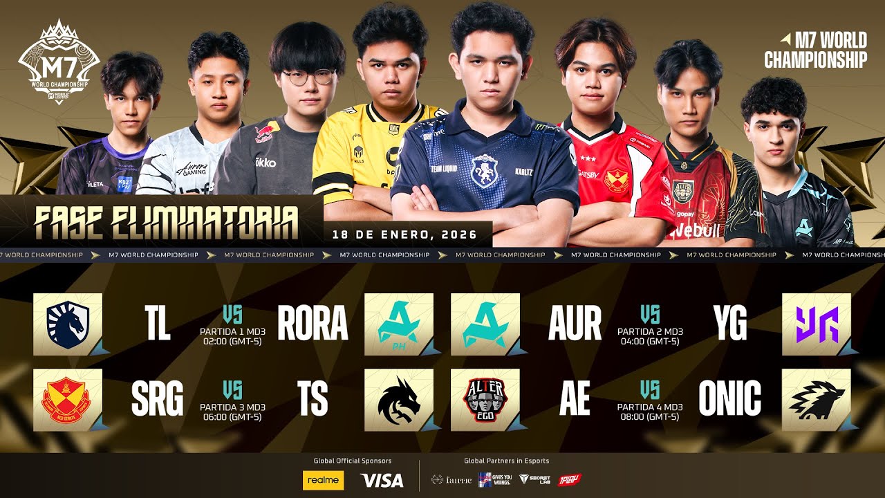 🔴 EN VIVO | KNOCKOUT STAGE – DIA 1 | M7 World Championship | (ES)