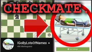 How I Demolished Igobylotsofnames In Chess