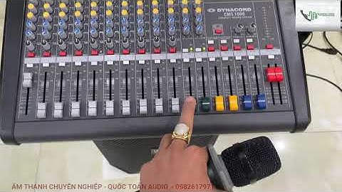 MIXSER DYNACORD  về cho anh khách hàng ở QUẢNG NGÃI - 0982617971