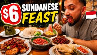 Saya Mencoba Makanan Sunda di Bandung seharga $6 (Nasi Liwet, Terong Raos & Cendol) 🇮🇩