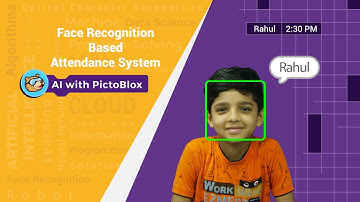 Attendance Monitoring System Based on Face Recognition in PictoBlox | AI and ML Projects for Kids