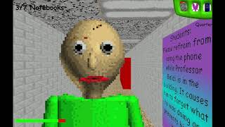 WARNING: LOUD SCREAMS AHEAD! || Baldi's Basics w: Eliza! My little sister Details