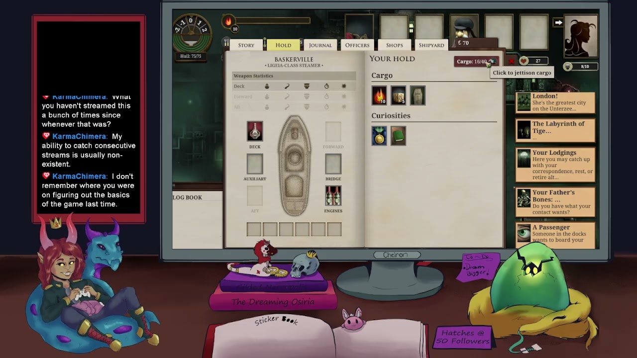 Traversing the Unforgiving Zee - Sunless Sea (2)